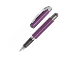 Rinkinys, plunksnakotis ir rašiklis, ONLINE, Color Line, violetinės sp.