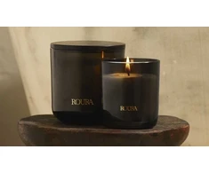Roura Žvakė ICON Woods, kvepianti, D 10 cm, H 10 cm, iki 70 h, vnt