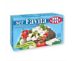 LP Salotų ir sumuštinių sūris FAVITA 45% SM, 270g