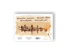 Sąsiuvinis akvarelei SMLT, A3, 10 lapų, 210 g/m²