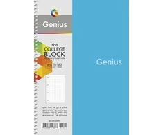 Genius Sąsiuvinis Schoolboy, B5, 80 lapų, 70 gsm, langeliais