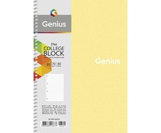 genius Sąsiuvinis Schoolboy, B5, 80 lapų, 70 gsm, langeliais