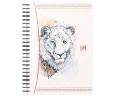 Sąsiuvinis su spirale OXFORD BOHO CHIC, A5, 60 lapų, 90 gsm, langeliais