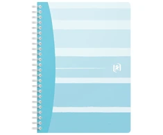 Sąsiuvinis su spirale OXFORD ICONIC, A5, 60 lapų, 90 gsm, langeliais
