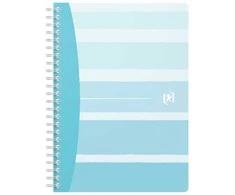 Sąsiuvinis su spirale OXFORD ICONIC, A5, 60 lapų, 90 gsm, langeliais