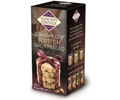 Sausainiai DUNCAN'S OF DEESIDE Scottish Shortbread su šokolado gabalėliais, 200 g
