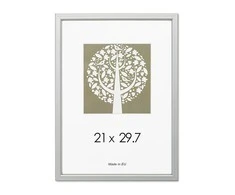 Savex Nuotraukų rėmelis, plastikinis, A4, 21x29,7 cm, sidabro sp.