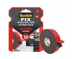 Scotch Fixtm Dvipusė tvirtinimo juosta 3M Scotch lauko sąlygoms, 19 mm x 1,5 m