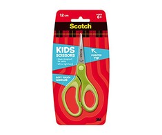 Scotch žirklės vaikams , 12cm, smailiu galu ir minkšta rankena