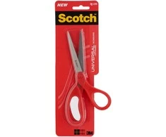 Scotch™ universalios žirklės, raudonos, 18 cm