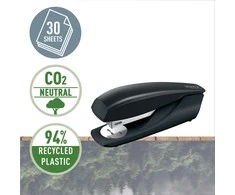 Segiklis Leitz NeXXt Recycle, sega iki 30 lapų, juoda