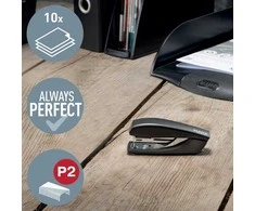 Segiklis Leitz Recycle Mini, sega iki 10 lapų, juodas