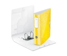 Segtuvas LEITZ 180° ACTIVE WOW, A4, 80 mm geltona sp.