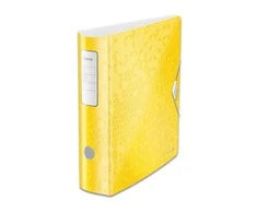 Segtuvas LEITZ 180° ACTIVE WOW, A4, 80 mm geltona sp.