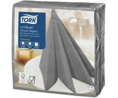 Servetėlės LINSTYLE Dinner, pilkos, 39 x 39 cm, 50 vnt, 478728