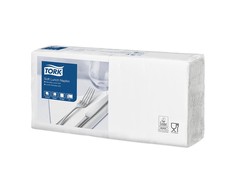 Servetėlės TORK SOFT LUNCH, 3 sl., 150 vnt., 33 x 32.6 cm, balta 477414