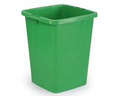 Šiukšliadėžė DURABLE Durabin, 90 l, žalios sp.