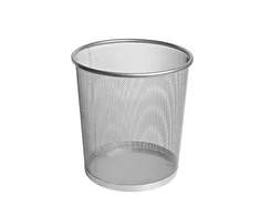 Šiukšlių dėžė FOROFIS, 16l, metalinė, sidabrinės sp.