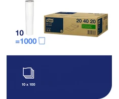 Šiukšlių maišai TORK B2, 20 L, 100 vnt., balti 204020