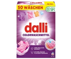 Skalbimo milteliai DALLI spalvotiems audiniams, 2,5kg (50 skalbimai)