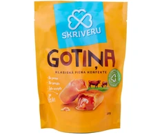 Skriveru Saldumi Pieniški saldainiai Karvutė, klasikiniai, 250 g