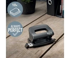 Skylmuša Leitz NeXXt Recycle Mini, 10 lapų, juoda