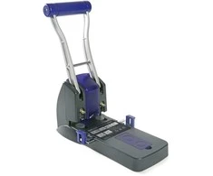 Skylmuša RAPESCO Eco P2200, 2 skylių, 150 lapų, juoda/violetinė