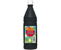 Tempera buteliuke JOVI 1000 ml, juoda sp.