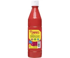Tempera buteliuke JOVI 1000 ml, raudona sp. (vermillion)