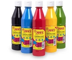 Tempera buteliuke JOVI, 500 ml, žalia sp.