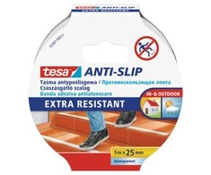 Slydimą mažinanti juosta TESA Anti-Slip Tape, 25mm x 5m, skaidri