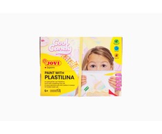 Spalvinimo plastilinu rinkinys JOVI COOL CANDY, su priedais