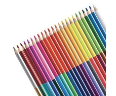 Spalvoti dvipusiai tribriauniai pieštukai CARIOCA BICOLOR, 24 vnt.
