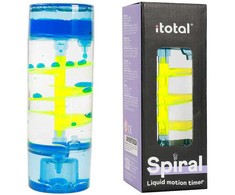 Laikmatis iTotal, mėlynas su spirale