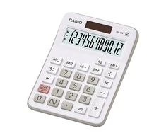 Stalinis skaičiuotuvas CASIO MX-12B, balta sp.