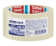 Pakavimo juosta Tesa Strong, 50mmx66m, skaidri 1115-015