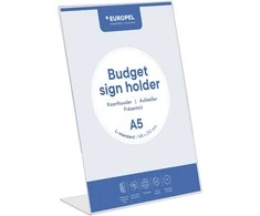 Stovas dokumentams Europel Bugdet, L forma, A5 dydžio