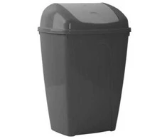 Tammer Brands Šiukšlių dėžė NORD CLEAN, su svyruojančiu dangčiu, 25L, pilka