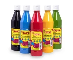 Tempera buteliuke JOVI, 500 ml, tamsiai mėlyna sp.