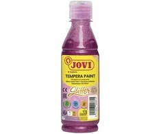 Tempera dažai JOVI, 250ml, rožinės sp., blizgūs