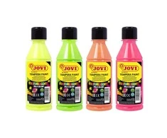 Tempera dažai JOVI, 250ml, rožinės sp., fosforiniai