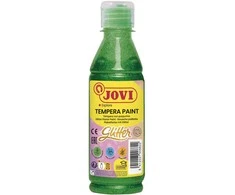 Tempera dažai JOVI, 250ml, žalios sp., blizgūs