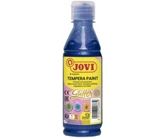 Tempera dažai JOVI, 250ml, žydros sp., blizgūs