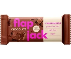 KNYGA The Beginnings Batonėlis FLAPJACK su kakava, veganiškas, 60 g