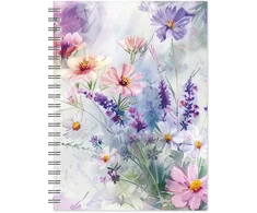 Timer Mokslo knyga Simple Beauty Diena, 2025/2026 m,150x184 mm su spirale