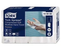„Tork Xpress Soft Multifold“ suspausti minkšti popieriniai rankšluosčiai, H2 100888