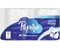 Tualetinis popierius PAPERO, 3 sluoksnių, 16 vnt.