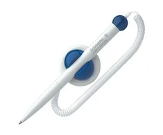 Tušinukas su stoveliu SCHNEIDER KLICK-FIX-PEN, 1,0 mm, mėlyna
