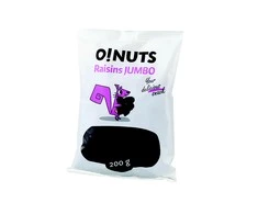 Uab Sanitex Razinos Jumbo O!NUTS, 200 g