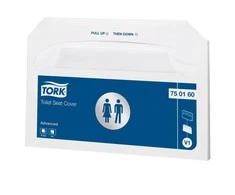 Unitazo sėdynės užtiesalas TORK V1 ADVANCED, 250 vnt., 750160